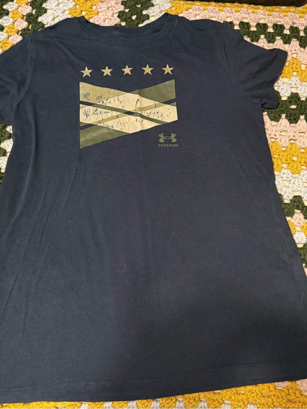 Under Armour Men’s Black Graphic Short Sleeve Crew Tee